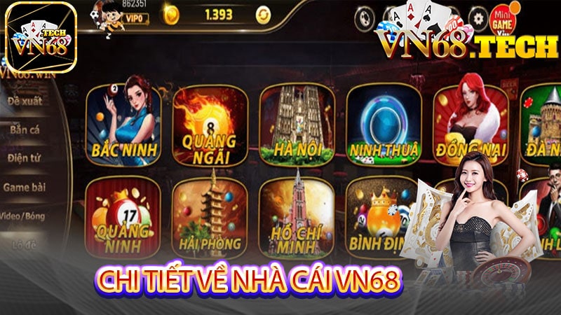 Chi tiết về nhà cái VN68